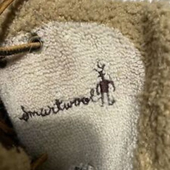 TIMBERLAND Women's  Smartwool Leather & Fur Lined Lace Up Boots size 10 - Picture 6 of 6